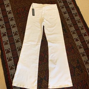 NWT JOE’S White wide leg bootcut stretch jeans Women’s 26